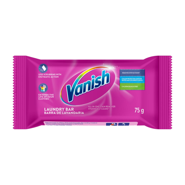 Vanish Stain Remover Pre-Wash Bar 75g 