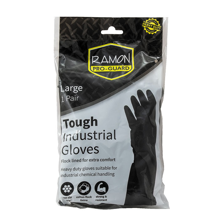 Ramon Pro-Guard Black Heavy Weight Glove Large