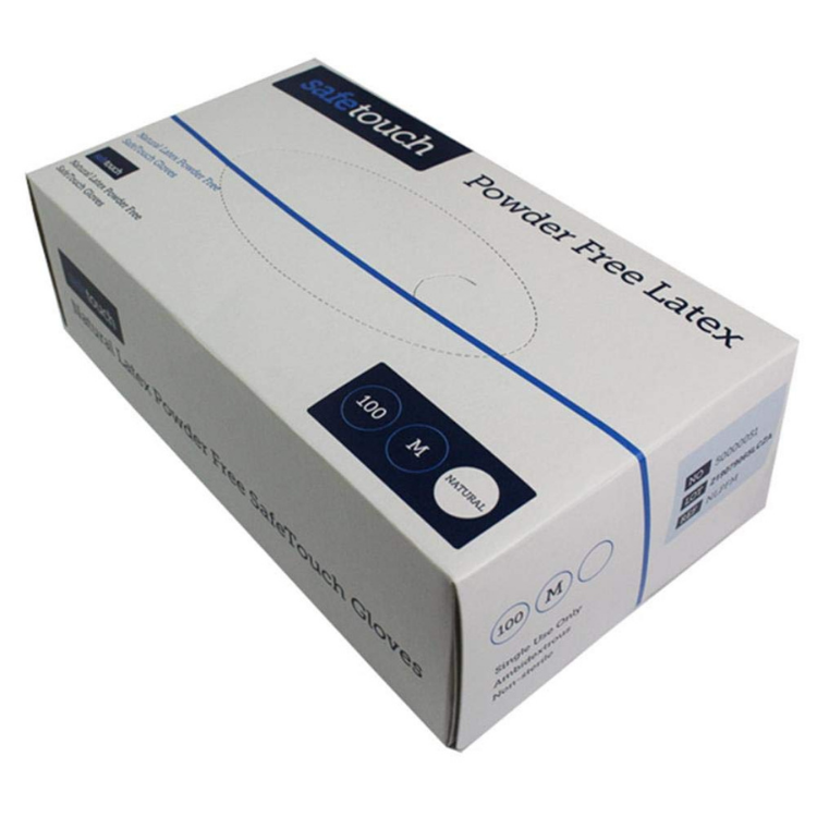Disposable Latex Glove Powder Free Box Small 100pk