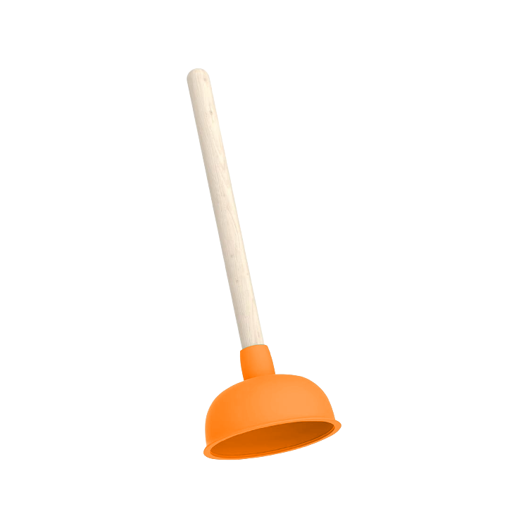 Buffalo POP Rubber Plunger Orange