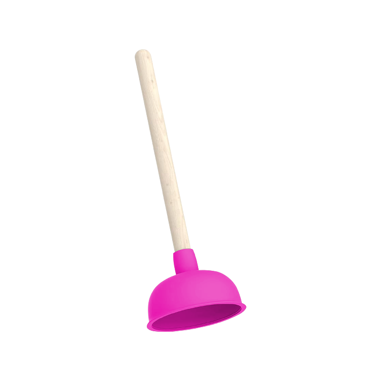 Buffalo POP Rubber Plunger Pink