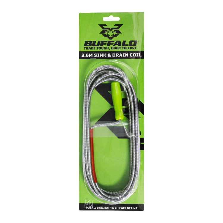 Buffalo Sink & Drain Unblocking Coil 3.6m