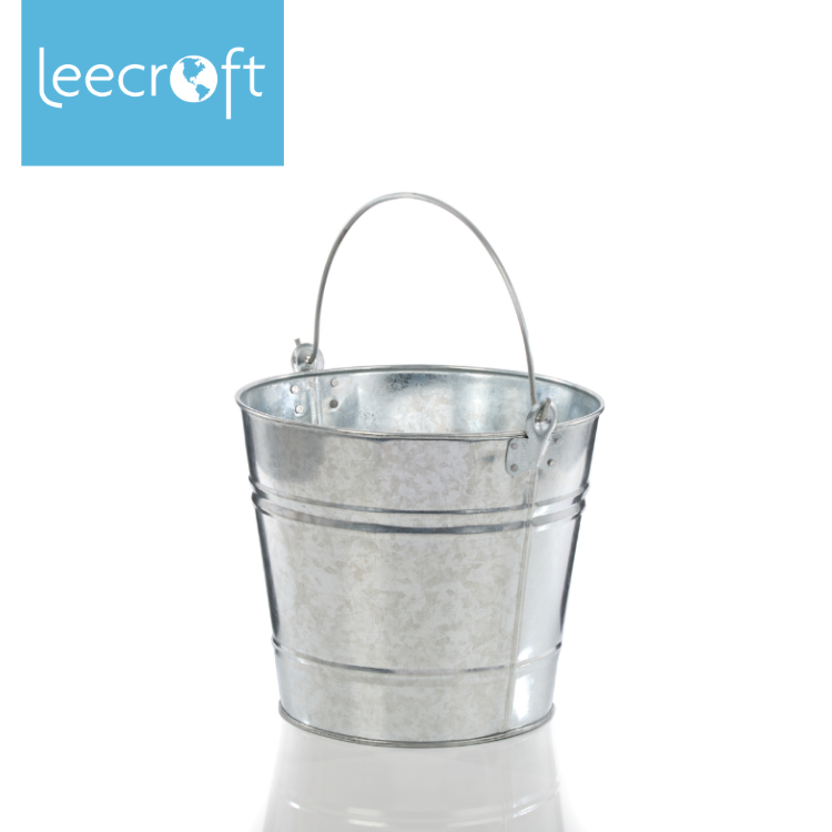 Leecroft Galvanised Bucket 9.5'' 6L