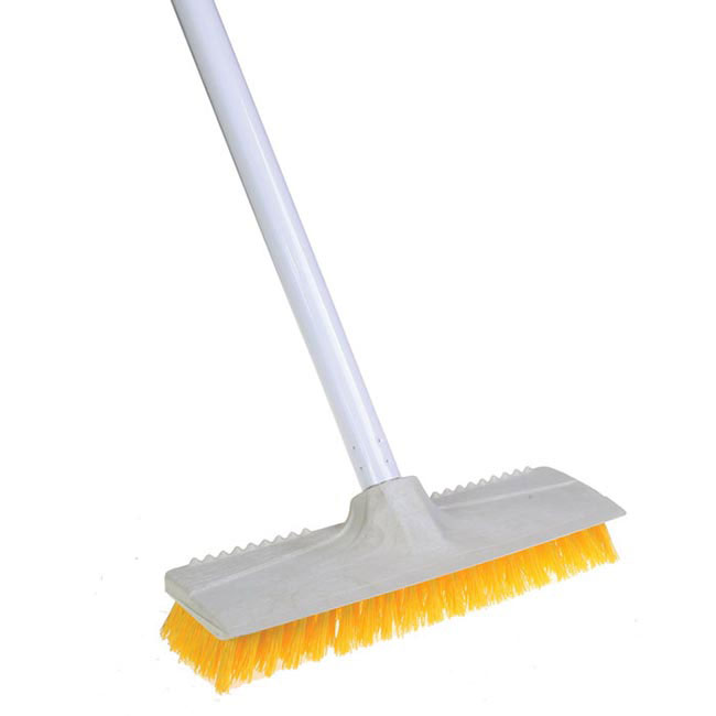 Plastic Deck Scrub & Heavy Duty Handle