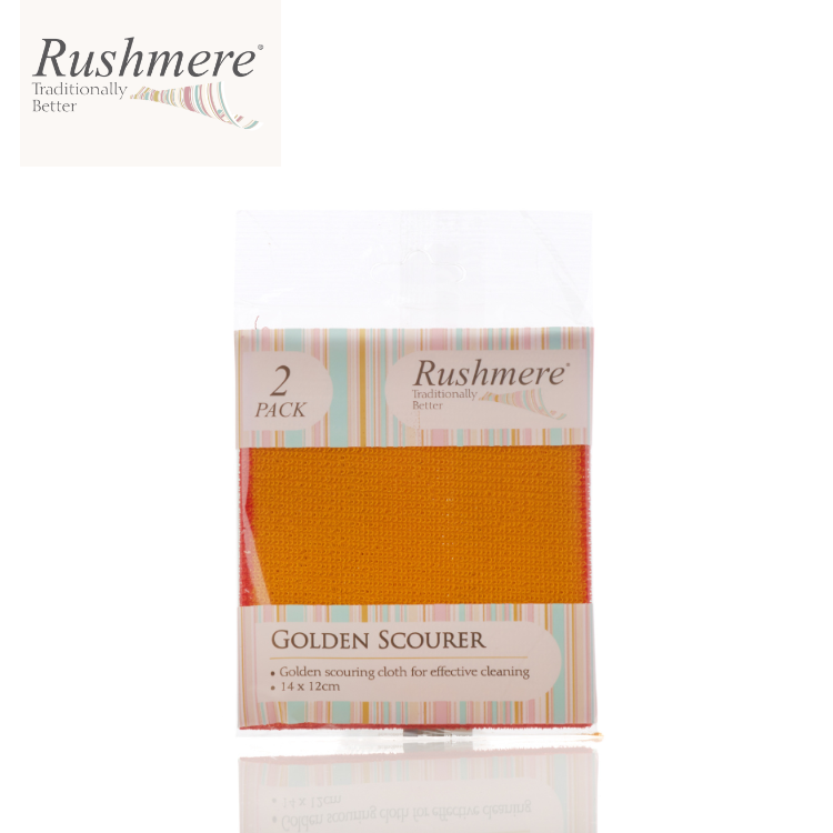 Rushmere Golden Scourer 2pk 12x14cm