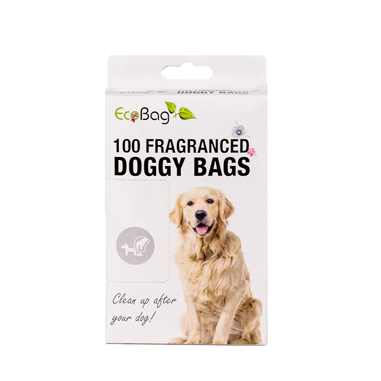 Ecobag Scented Disposable Doggy Poop Bags 100pk