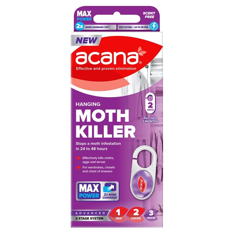 Acana Max Hanging Moth Killer 2pk