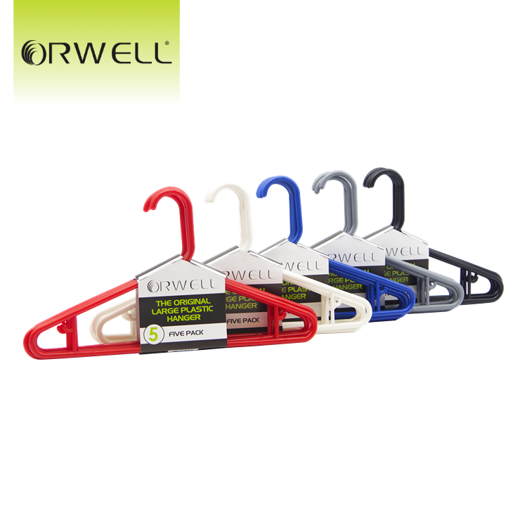 Orwell Original Large Plastic Hanger 5pk