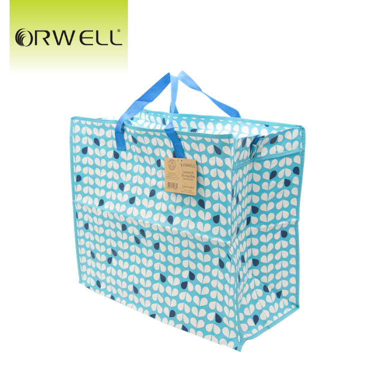 Orwell Laundry & Storage Bag Botany Blue 57 x 48 x 29cm