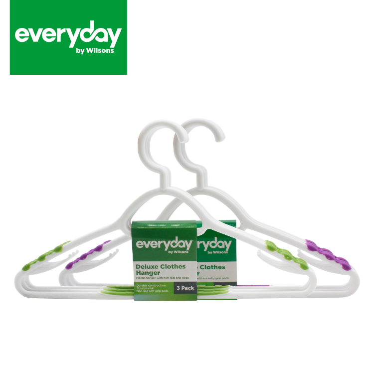 Everyday By Wilsons Deluxe Clothes Hanger 3pk