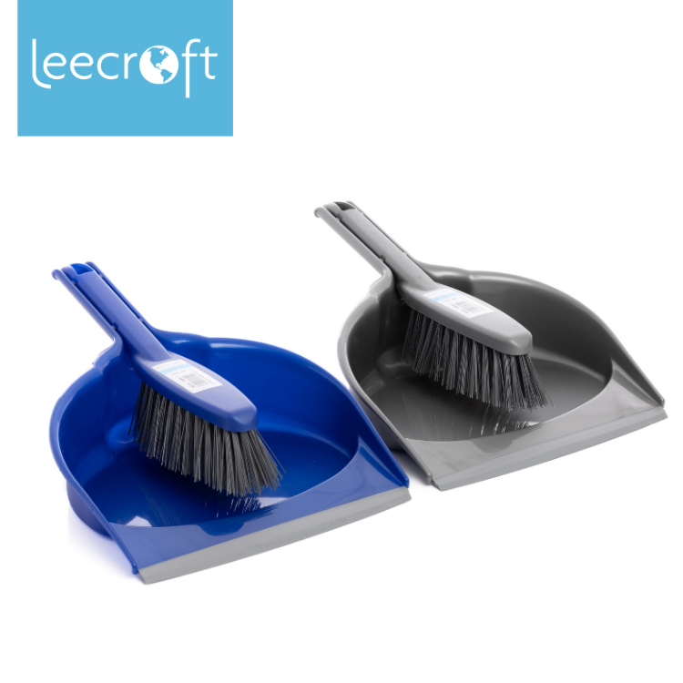 Leecroft Dustpan & Brush Stiff