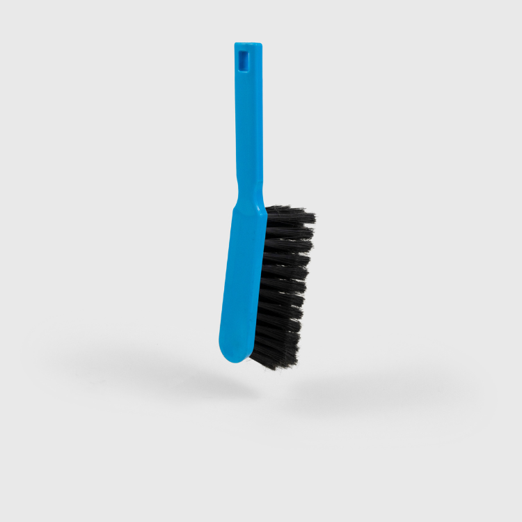 Plastic Hand Brush Blue Soft 