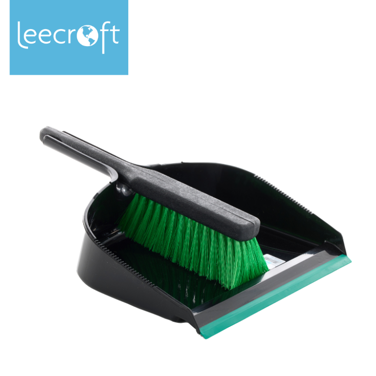 Leecroft Jumbo Dustpan & Brush 