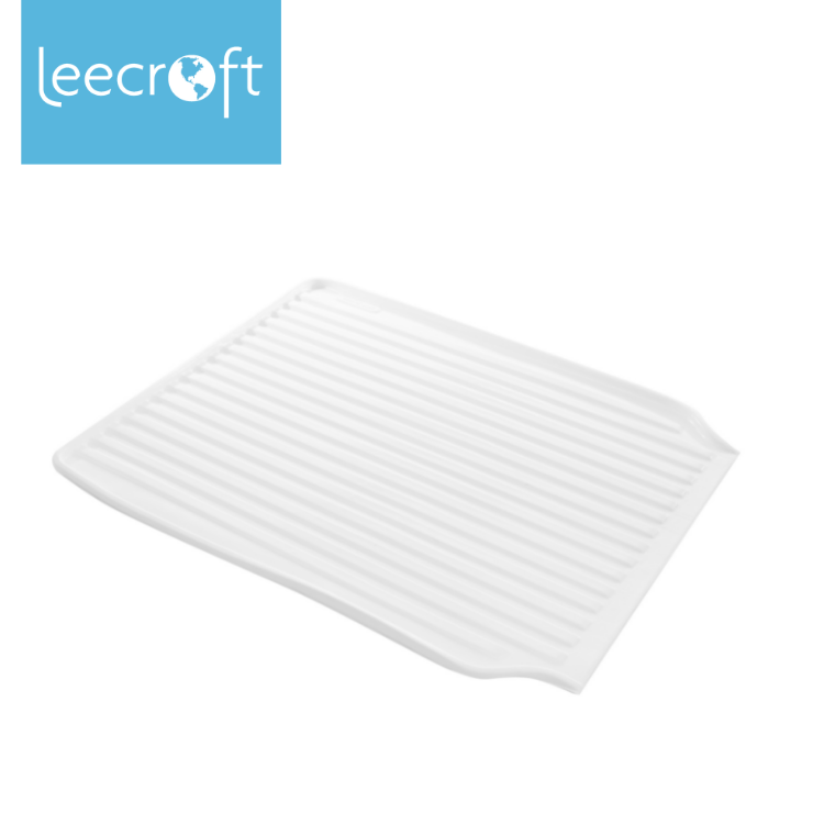 Leecroft Flexible PVC Plastic Draining Board Mat 40 x 50cm