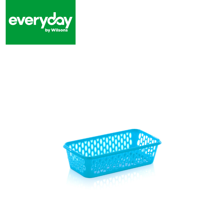 Everyday by Wilsons 20cm Handy Basket Blue 10 x 20 x 5cm