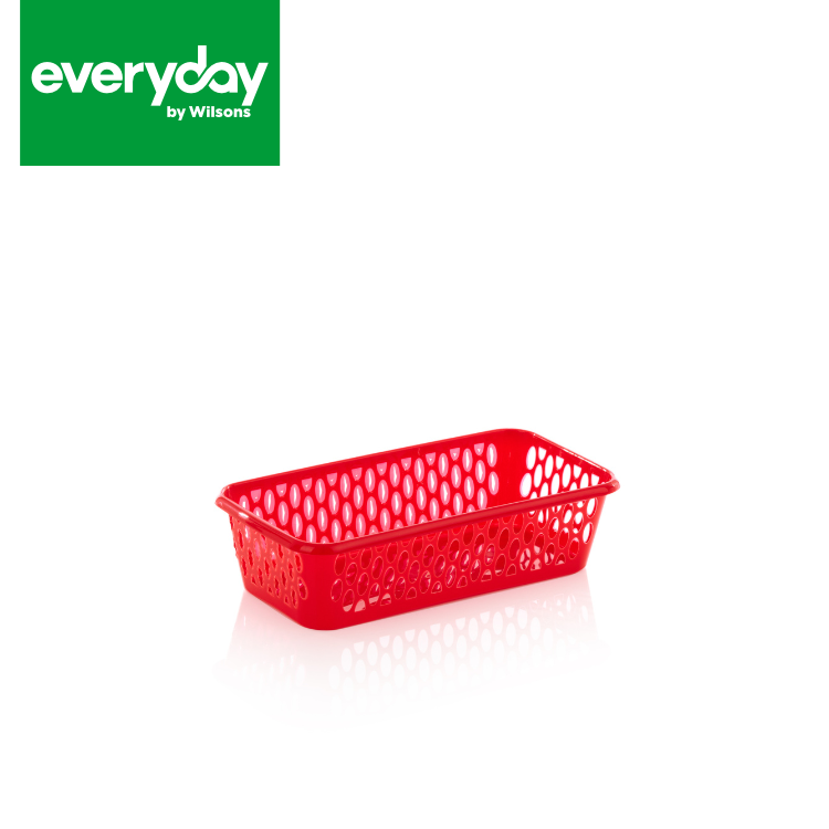 Everyday by Wilsons 20cm Handy Basket Red 10 x 20 x 5cm