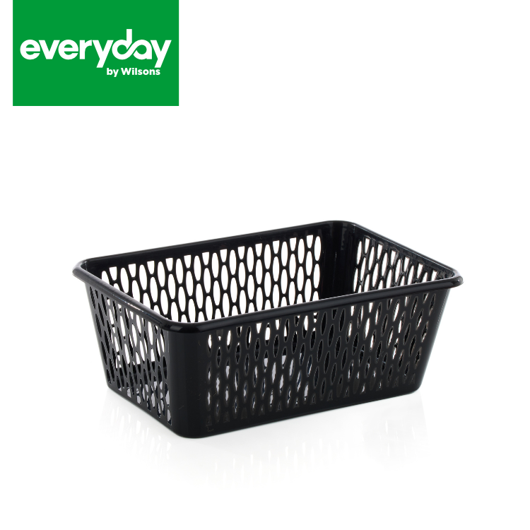 Everyday by Wilsons 30cm Handy Basket Black 30 x 20 x 10cm