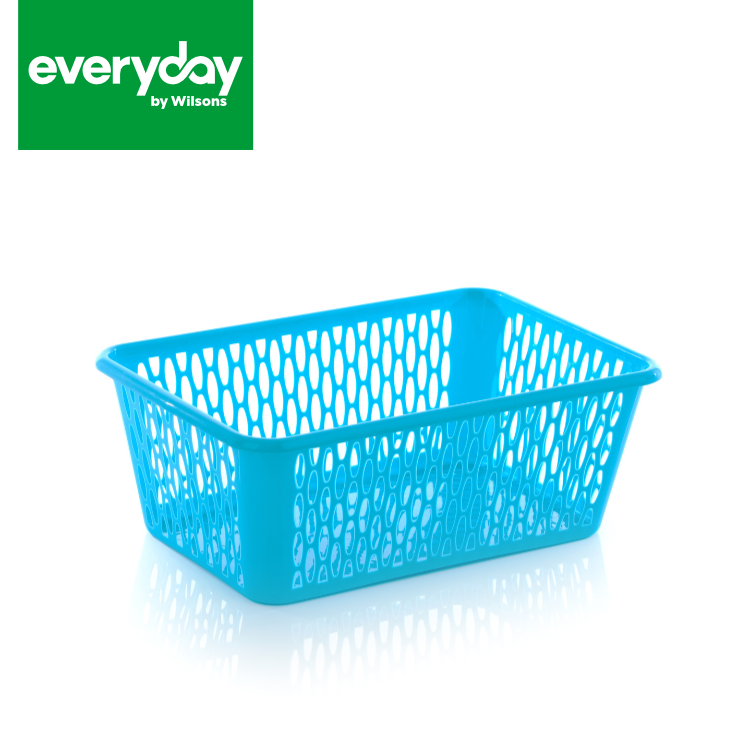 Everyday by Wilsons 30cm Handy Basket Blue 30 x 20 x 10cm