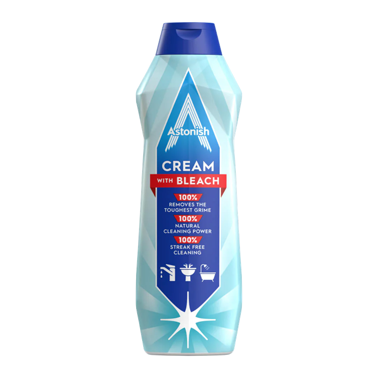 Astonish Cream Cleaner with Bleach 500ml 