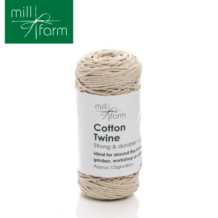Mill Farm Cotton Twine Spool Small 125g / 80m