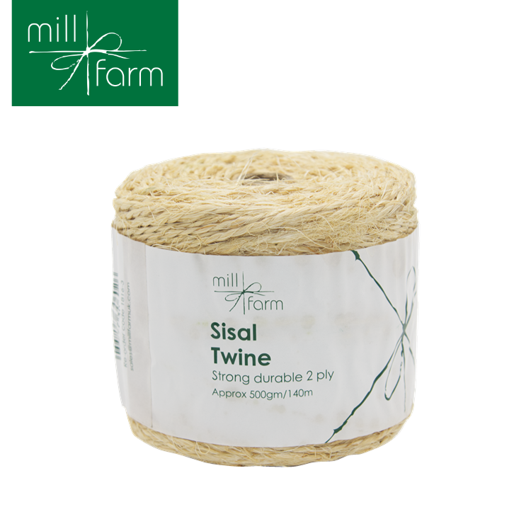 Mill Farm 2ply Sisal Twine Spool Jumbo 500g / 140m