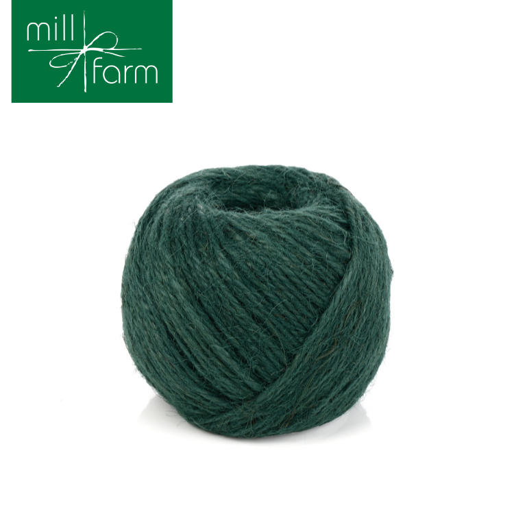 Mill Farm Green Jute Ball Small 125g/ 90m