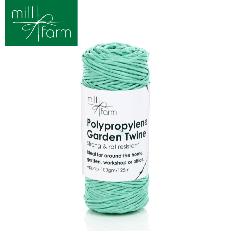 Mill Farm Poly Green Garden Twine Spool 100g/ 125m