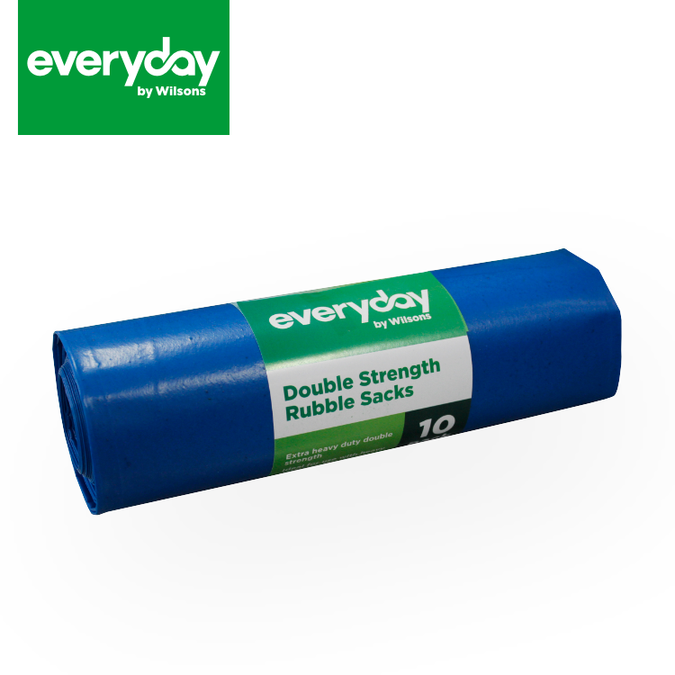 Everyday by Wilsons Double Strength Rubble Sacks 40L 10pk