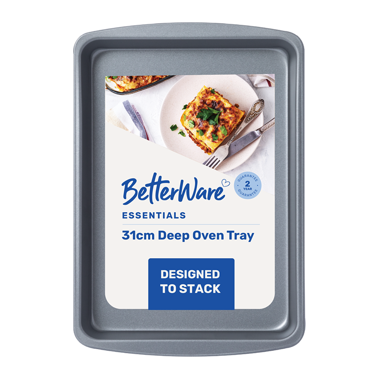 Betterware Essentials Deep Oven Tray 31cm