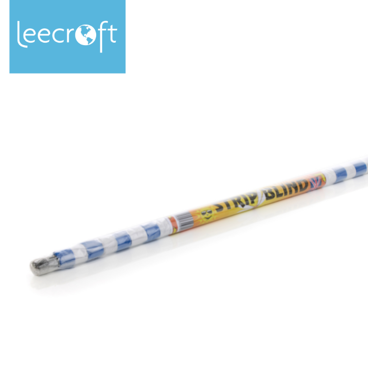 Leecroft Standard Strip Blind Blue & White