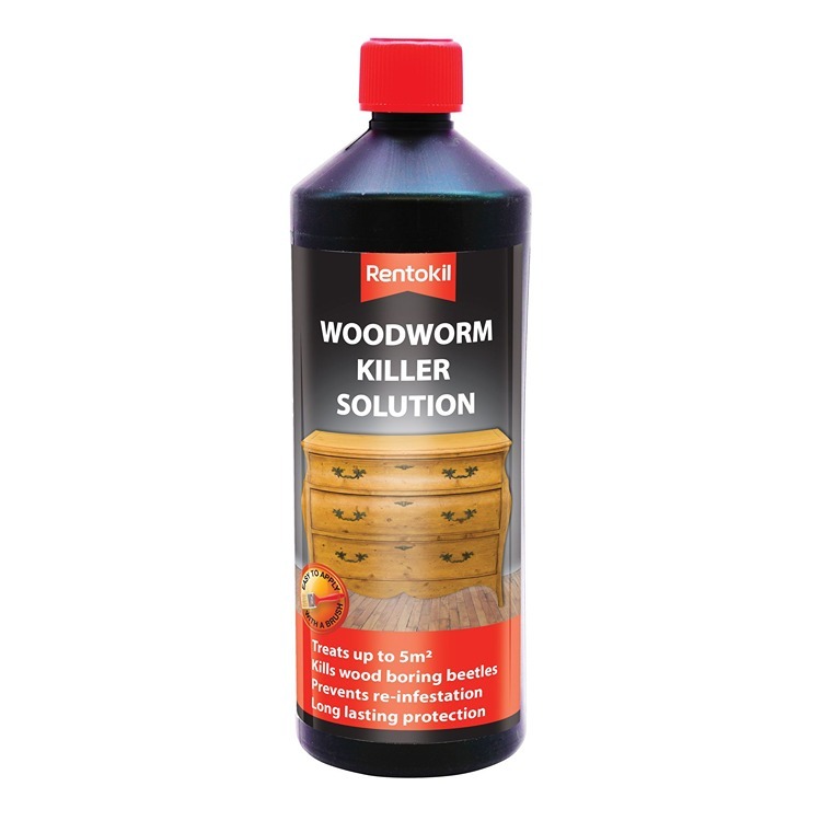Rentokil Woodworm Killer Solution 1L