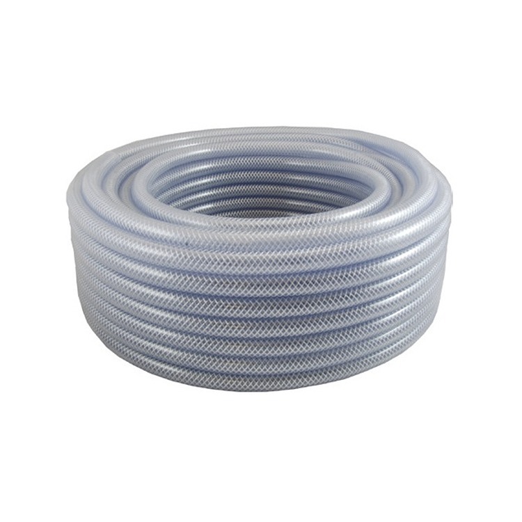 5mm Clear Reinforced PVC Tube 8mm Dia x 30m Roll