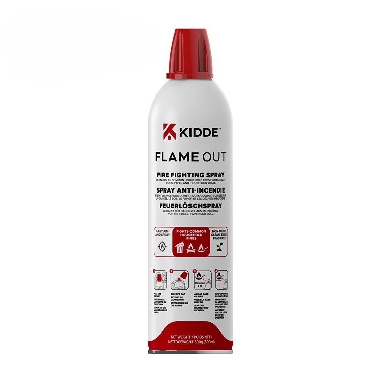 Kidde Flame Out Fire Fighting Spray 600g