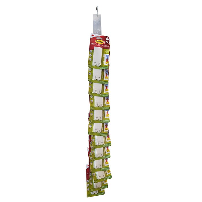 17201-4PK Command Medium Picture Strips 5.4kg Clipstrip