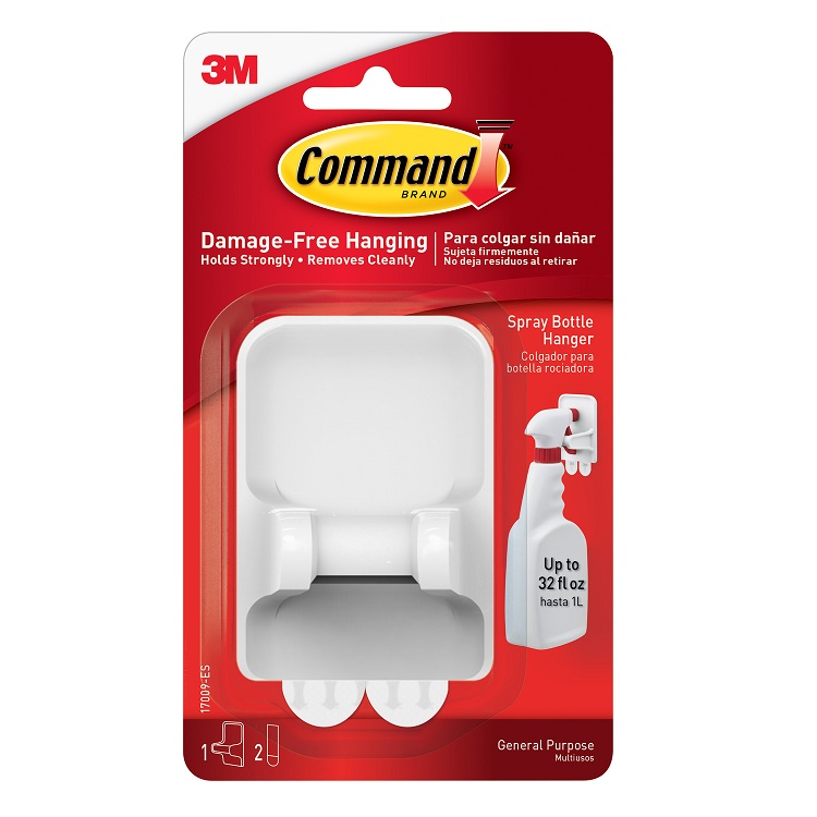 17009-ES Command Spray Bottle Hanger