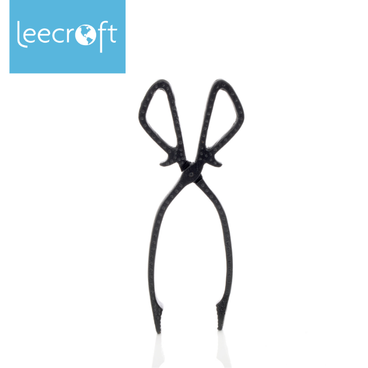 Leecroft Heavy Duty Coal Tongs Black