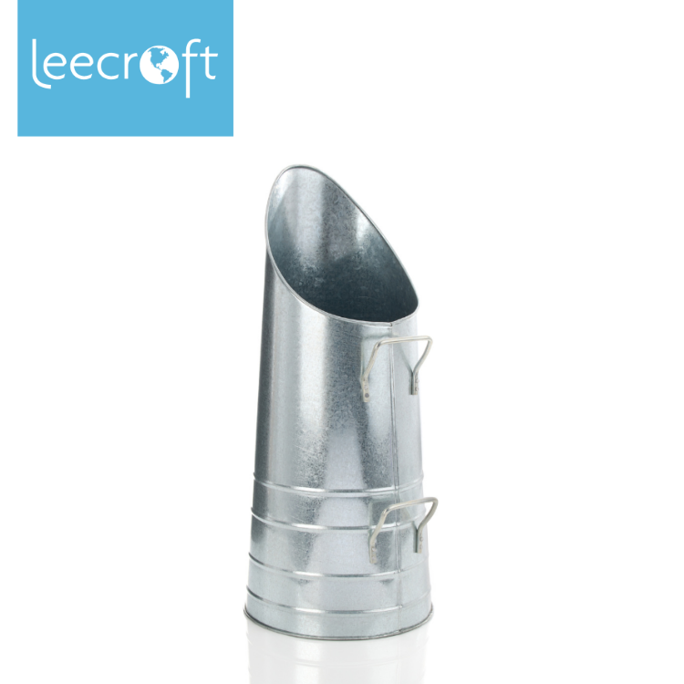 Leecroft Coal Hod Galvanised 21'' 