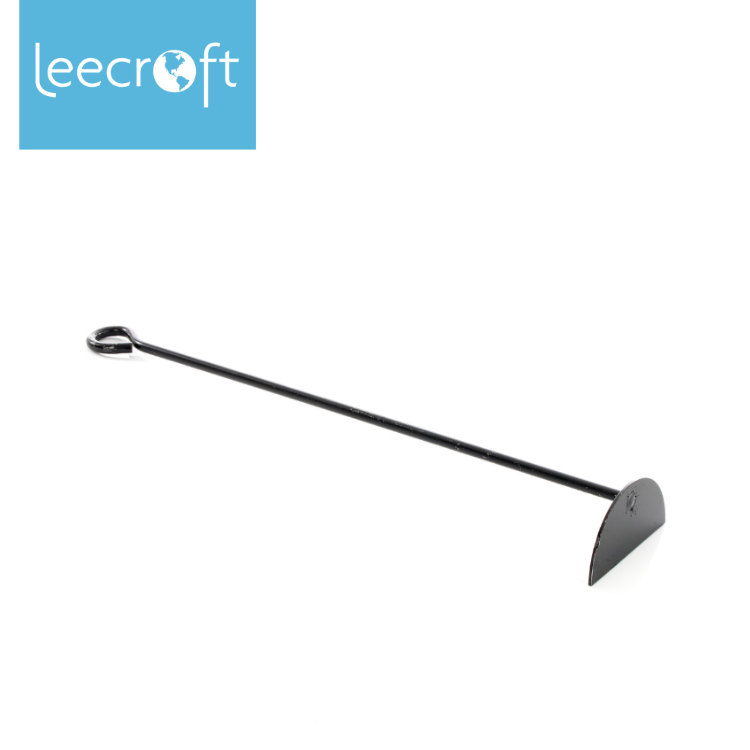 Leecroft 'D' Flue Rake Black