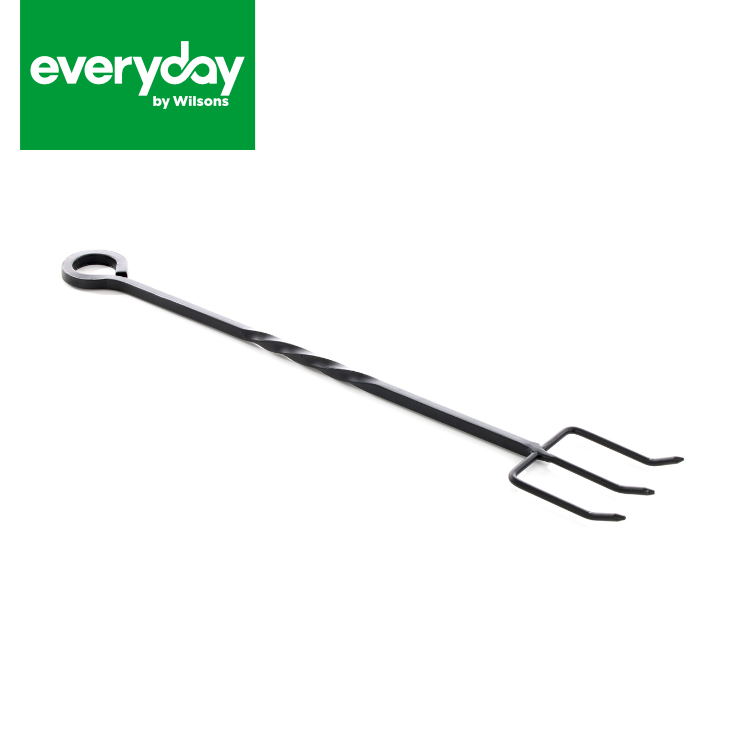 Everyday by Wilsons Eye Toasting Fork 18'' Black
