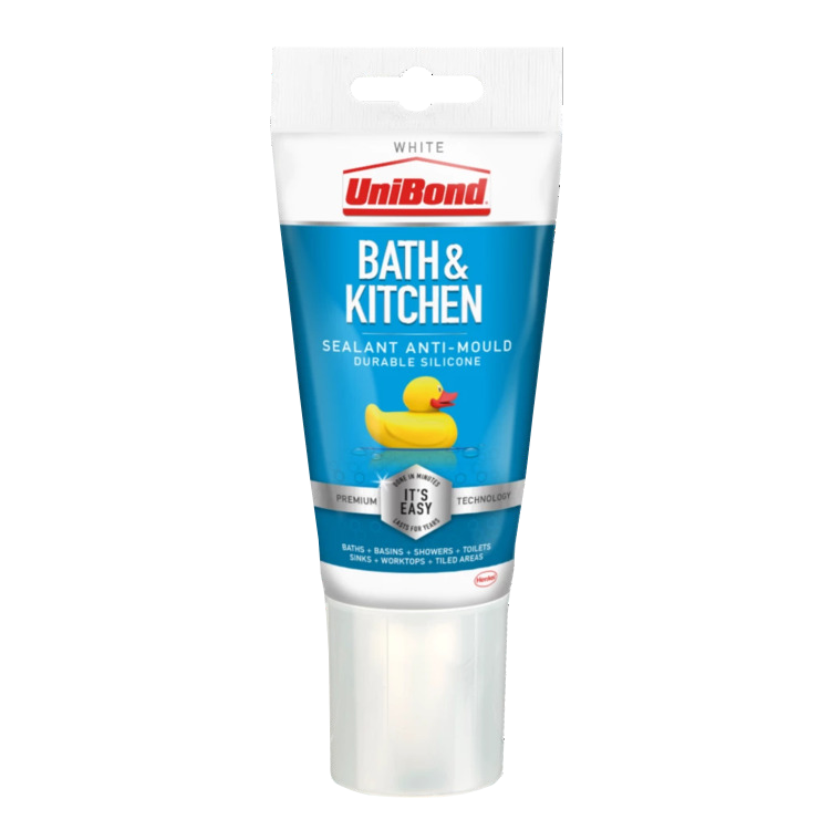 UniBond Anti-Mould Sealant Tube White 150ml