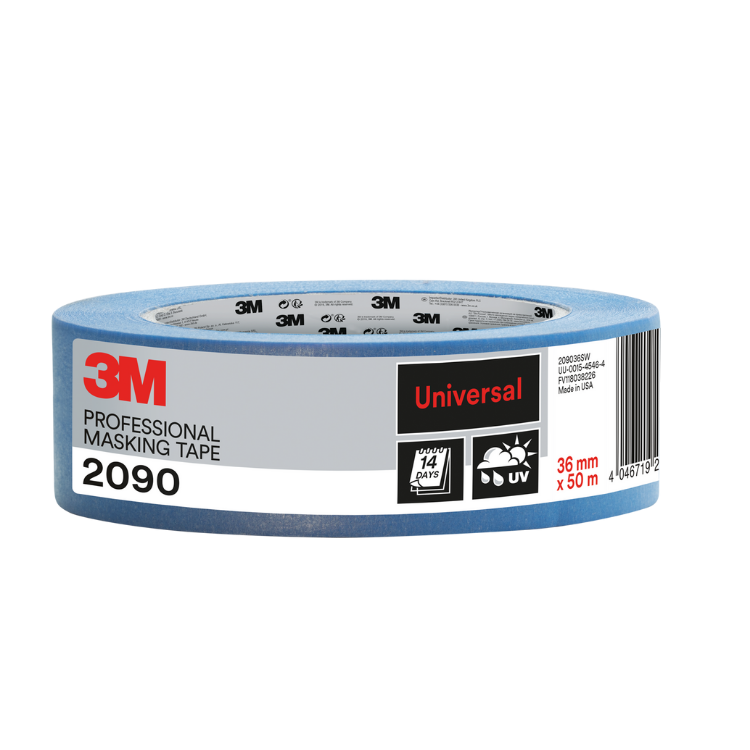 ScotchBlue™ Professional Masking Tape 2090 Universal 36mm x 50m