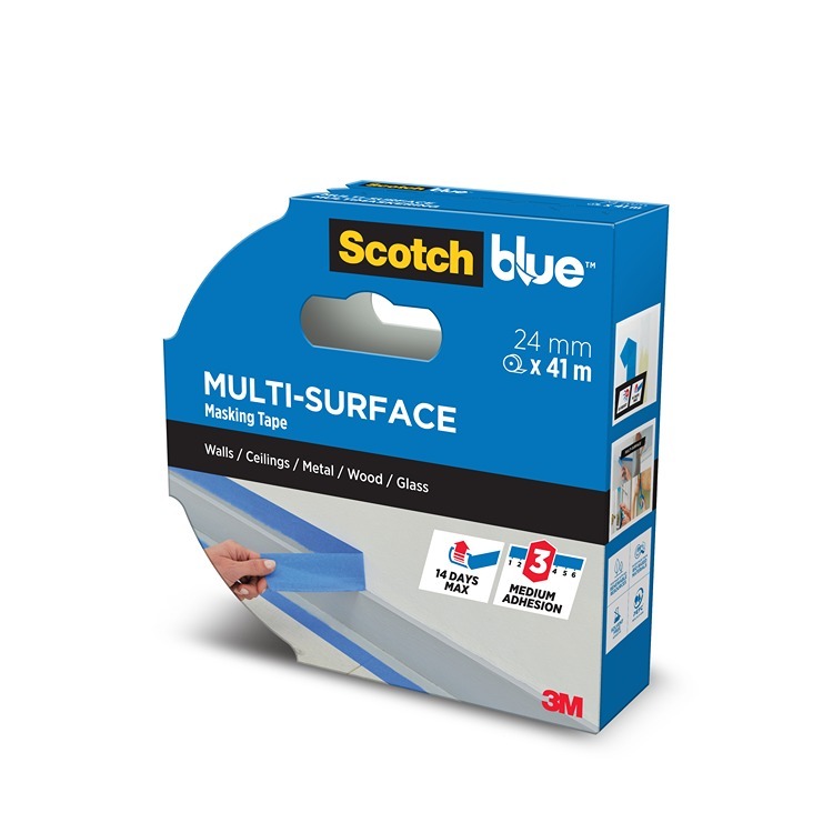 ScotchBlue™ Multi-Surface Masking Tape 24mm x 41m