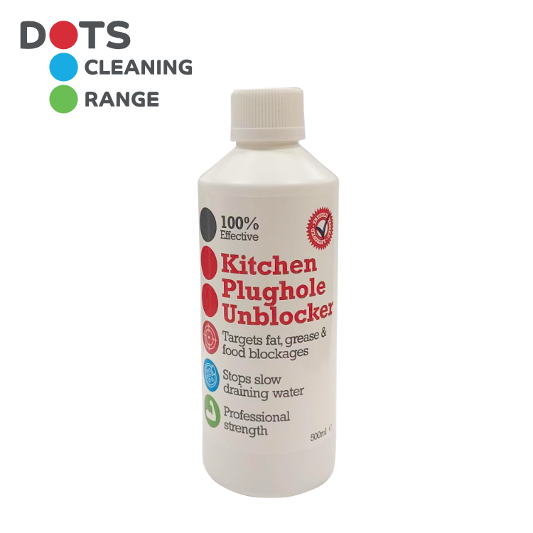 DOTS Kitchen Plughole Unblocker Liquid 500ml