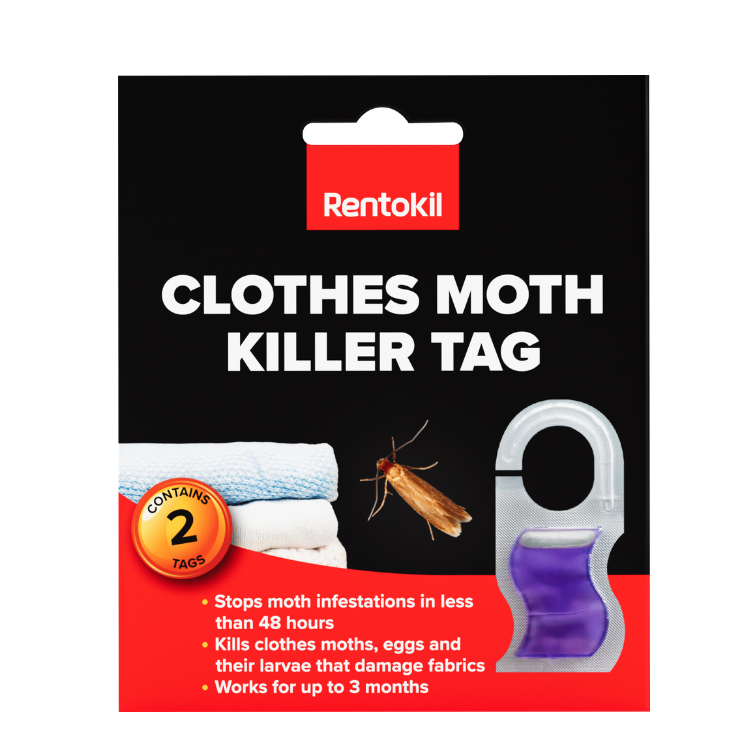 Rentokil Clothes Moth Killer Hanging Tag 2pk
