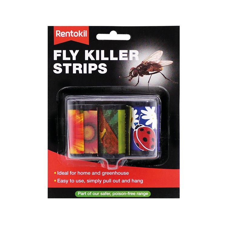 Rentokil Fly Killer Strips 3pk