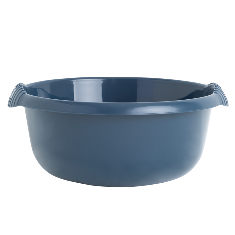 Casa Round Washing Up Bowl Navy 28cm 