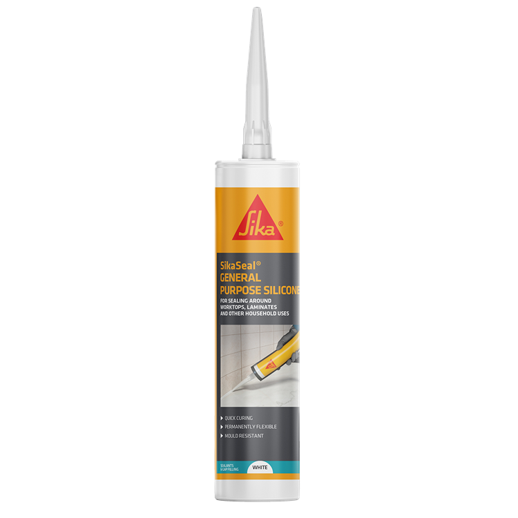 SikaSeal General Purpose Silicone C3 Cartridge White