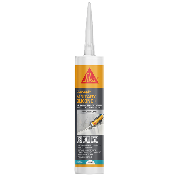 SikaSeal Sanitary Silicone C3 Cartridge White