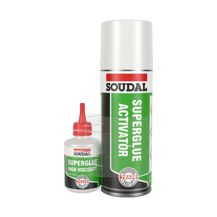 Soudal Mitre Kit 50g Adhesive + 200ml Activator