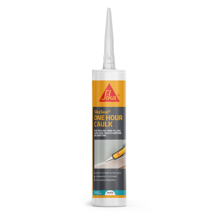 SikaSeal One Hour Caulk White C3 Cartridge 300ml